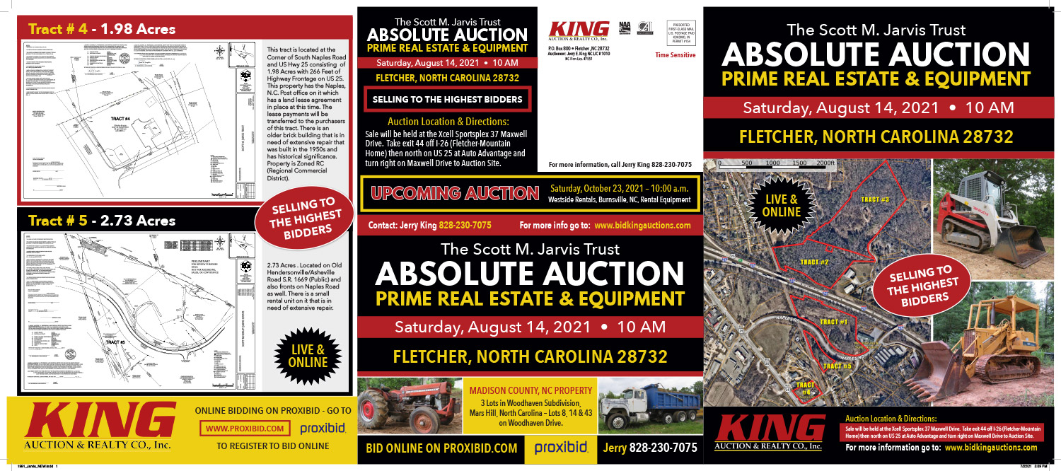 Past Auctions King Auction & Real Estate